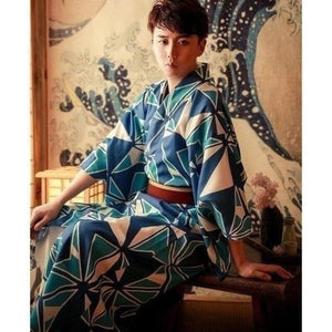 Kimono Homme Japonais Mika Kimono Homme Kimonojaponais 