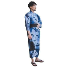 Charger l&#39;image dans la galerie, Kimono Homme Japonais Zhaki Kimono Homme Kimonojaponais 
