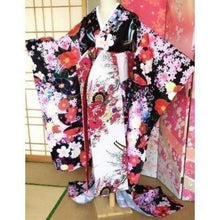 Charger l&#39;image dans la galerie, Kimono Japonais Artisanal &#39;Amaya&#39; Kimono Femme Kimonojaponais 
