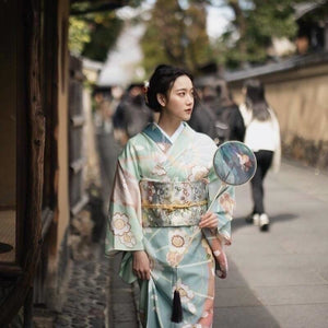 Kimono Lotus Kimono Femme Kimono Japonais 