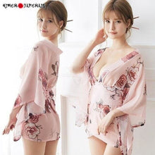 Charger l'image dans la galerie, Kimono Misaki Kimono sexy Kimonojaponais Rose 

