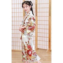 Charger l'image dans la galerie, Kimono Traditionnel enfant ´Joie´ Kimono Femme Kimonojaponais 
