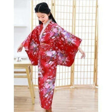 Charger l'image dans la galerie, Kimono Traditionnel enfant ´Sourire´ Kimono Femme Kimonojaponais 
