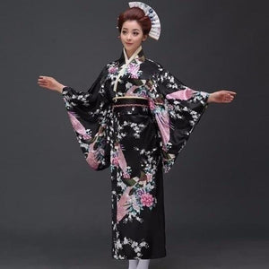 Kimono Traditionnel Fujiko Kimono Femme Kimonojaponais 