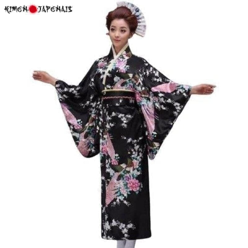 Kimono Traditionnel Fujiko Kimono Femme Kimonojaponais 