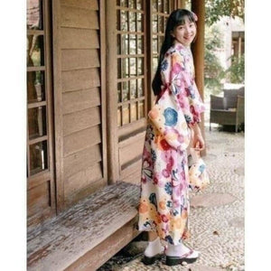 Kimono Traditionnel Futaba Kimono Femme Kimonojaponais 