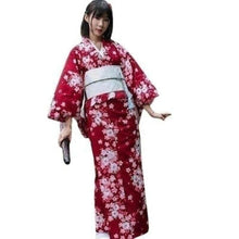 Charger l&#39;image dans la galerie, Kimono Traditionnel Nagako Kimono Femme Kimonojaponais Taille unique 

