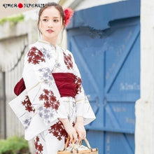 Charger l'image dans la galerie, Kimono traditionnel ´Yemi´ Kimono Femme Kimonojaponais
