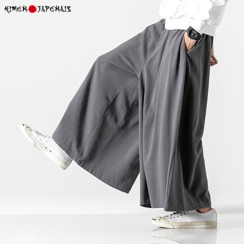 Pantalon Hakama Kenka - Kimono Japonais