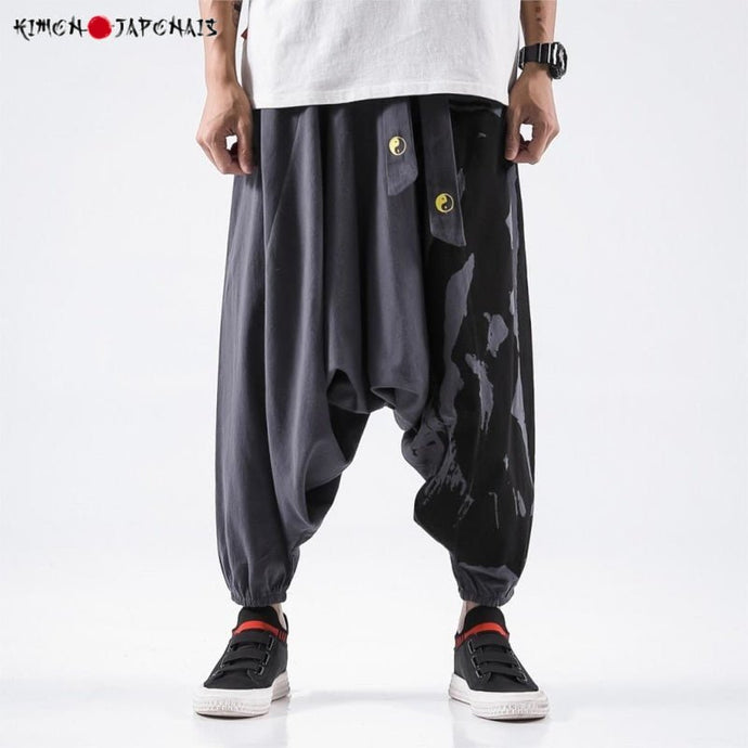 PANTALON JAPONAIS DRAKO STREET-STYLE - Kimono Japonais