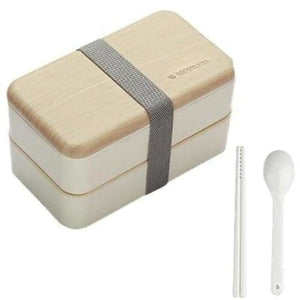 Portable Microwave LunchBox Japanese Wood Bento Box Double Layer Container Storage Children Protable Office School Box Organizer Kimonojaponais 