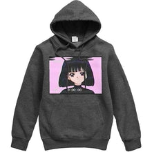 Charger l'image dans la galerie, Pull Hoodie Manga 'Chibi' Pull Hoodies Mangas Kimonojaponais Gris foncé XL 
