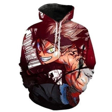 Charger l&#39;image dans la galerie, Pull hoodies Manga Japonais ´´Black Clover´´ Pull Hoodies Mangas Kimonojaponais WYA2069. XXL 
