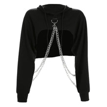 Charger l&#39;image dans la galerie, Pull Japonais Techwear gothique noir - Kimono Japonais
