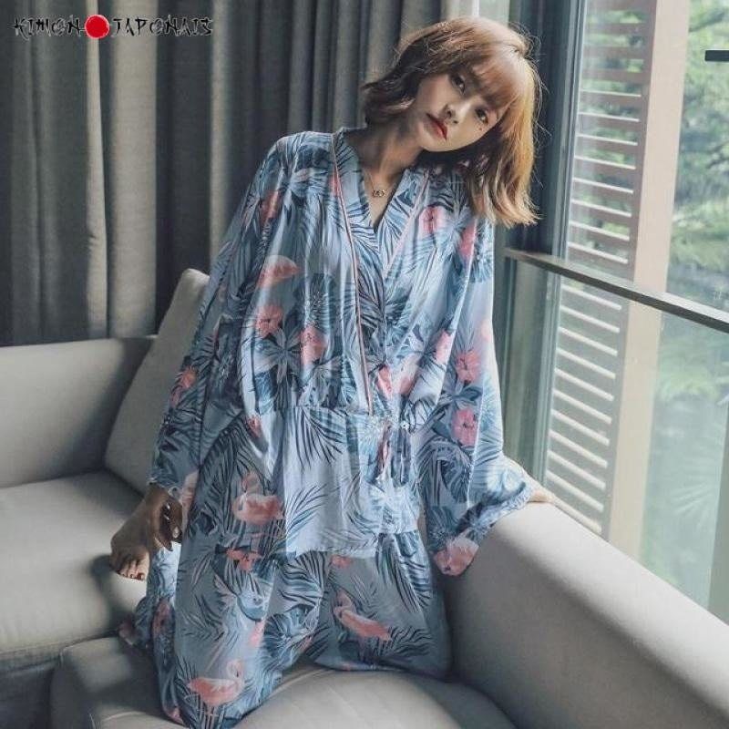 Pyjama Furamingo - Kimono Japonais