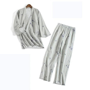 Pyjama Japonais Jinbei ´soyeux´ Kimonojaponais 