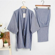 Charger l&#39;image dans la galerie, Pyjama Japonais Jinbei ´soyeux´ Kimonojaponais 

