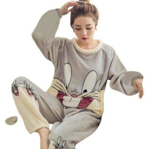 Pyjama Rabbit Pyjama Jinbei Femme Kimonojaponais 