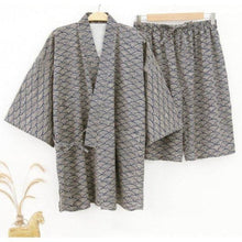 Charger l&#39;image dans la galerie, Pyjama Seigaiha - Kimono Japonais
