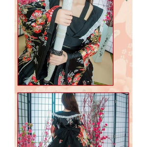 Robe Kimono Kawaii Lolita Cosplay - Kimono Japonais