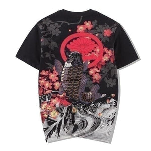 T shirt carpe Koi T-shirts Kimonojaponais 