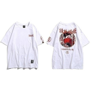 T-shirt Femme au casino T-shirts Kimonojaponais Blanc L 