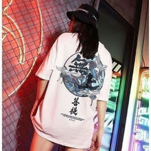 Charger l&#39;image dans la galerie, T-shirt Grues en mer T-shirts Kimonojaponais 
