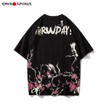 Charger l'image dans la galerie, T-shirt Sakuriday T-shirts Kimonojaponais Noir L 
