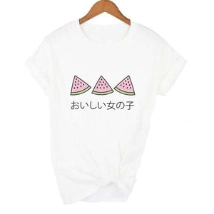 T-shirts Arufabetto - Kimono Japonais