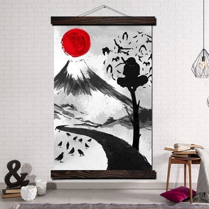 Tableau japonais Démon Tengu - Kimono Japonais