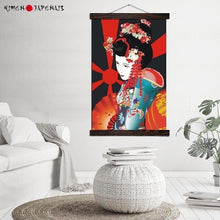 Charger l&#39;image dans la galerie, Tableau Japonais Kimono Floral - Kimono Japonais
