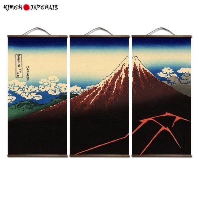 Tableau Japonais Sanka Hakū - Kimono Japonais