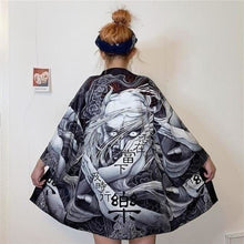 Charger l&#39;image dans la galerie, Veste Kimono Femme Akema Kimono Cardigan Haori mixte Kimonojaponais 
