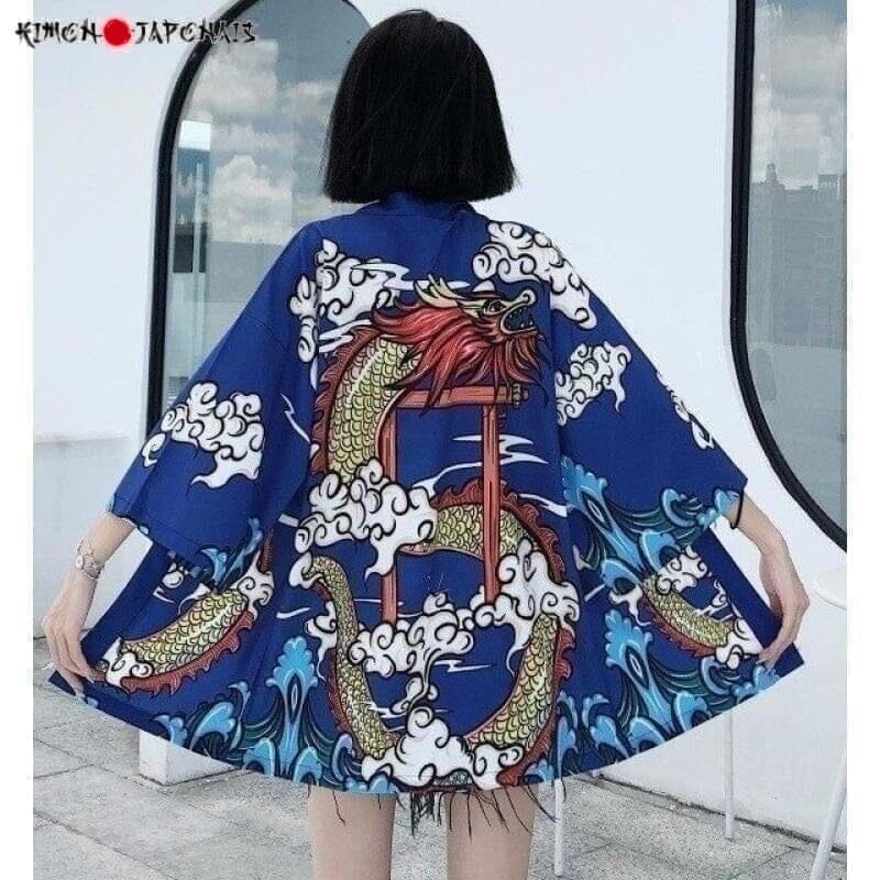 Veste Kimono Femme Amaia Kimono Cardigan Haori mixte Kimonojaponais 