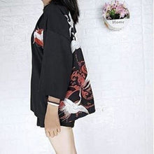 Charger l&#39;image dans la galerie, Veste Kimono Femme Envol Kimono Cardigan Haori mixte Kimonojaponais 
