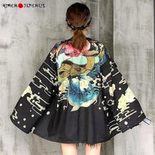 Charger l&#39;image dans la galerie, Veste Kimono Femme Hara Kimono Cardigan Haori mixte Kimonojaponais 
