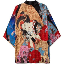Charger l&#39;image dans la galerie, Veste Kimono Femme Nakano - Kimono Japonais
