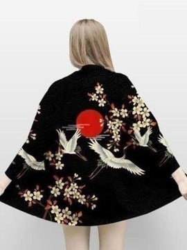 Veste Kimono Femme Red sun