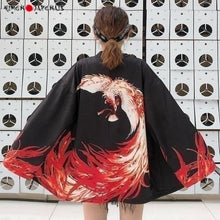 Charger l&#39;image dans la galerie, Veste Kimono Femme yōkai Kimono Cardigan Haori mixte Kimonojaponais de 1M45-1M75 
