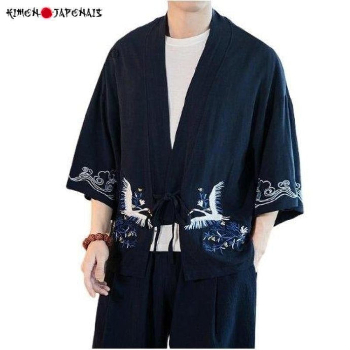 Veste Kimono Homme Ereganto - Kimono Japonais