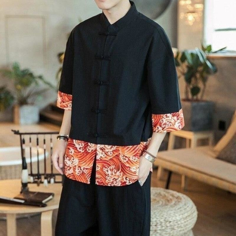 Veste Kimono Homme Gawa - Kimono Japonais