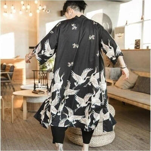 Veste Kimono Homme Hishō Kimonos Cardigan Street Mixte Kimonojaponais M 