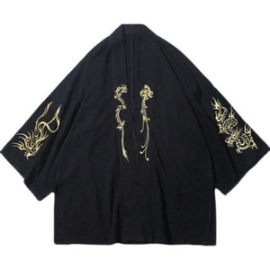 Veste Kimono Homme Narugi Tatsu - Kimono Japonais