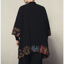 Charger l&#39;image dans la galerie, Veste Kimono Homme Samouraï moderne Kimonos Cardigan Street Mixte Kimonojaponais M 
