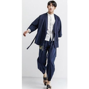 Veste Kimono Homme ´San´ Kimonos Cardigan Street Mixte Kimonojaponais 