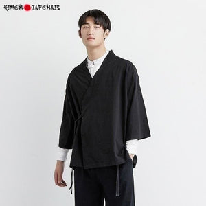 Veste Kimono Homme ´San´ Kimonos Cardigan Street Mixte Kimonojaponais 