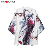 Charger l&#39;image dans la galerie, Veste Kimono Okami - Kimono Japonais
