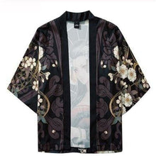 Charger l&#39;image dans la galerie, Veste Kimono Santa Geisha Kimono Cardigan Haori mixte Kimonojaponais 
