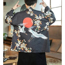 Charger l&#39;image dans la galerie, Veste Kimono Soleil Levant - Kimono Japonais
