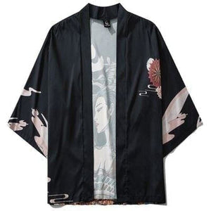 Veste Kimono´Geisha´ Kimono Cardigan Haori mixte Kimonojaponais 